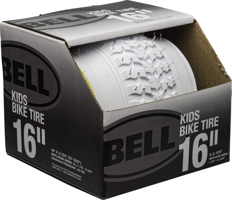 Bell 7091033 Kids Bike Tire, 16"" x 1.75-2.125"", White - Image 4